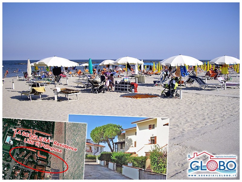 SCOGLIERA 25 / C - two-room villa with private beach for rent in the Lidi Ferraresi
